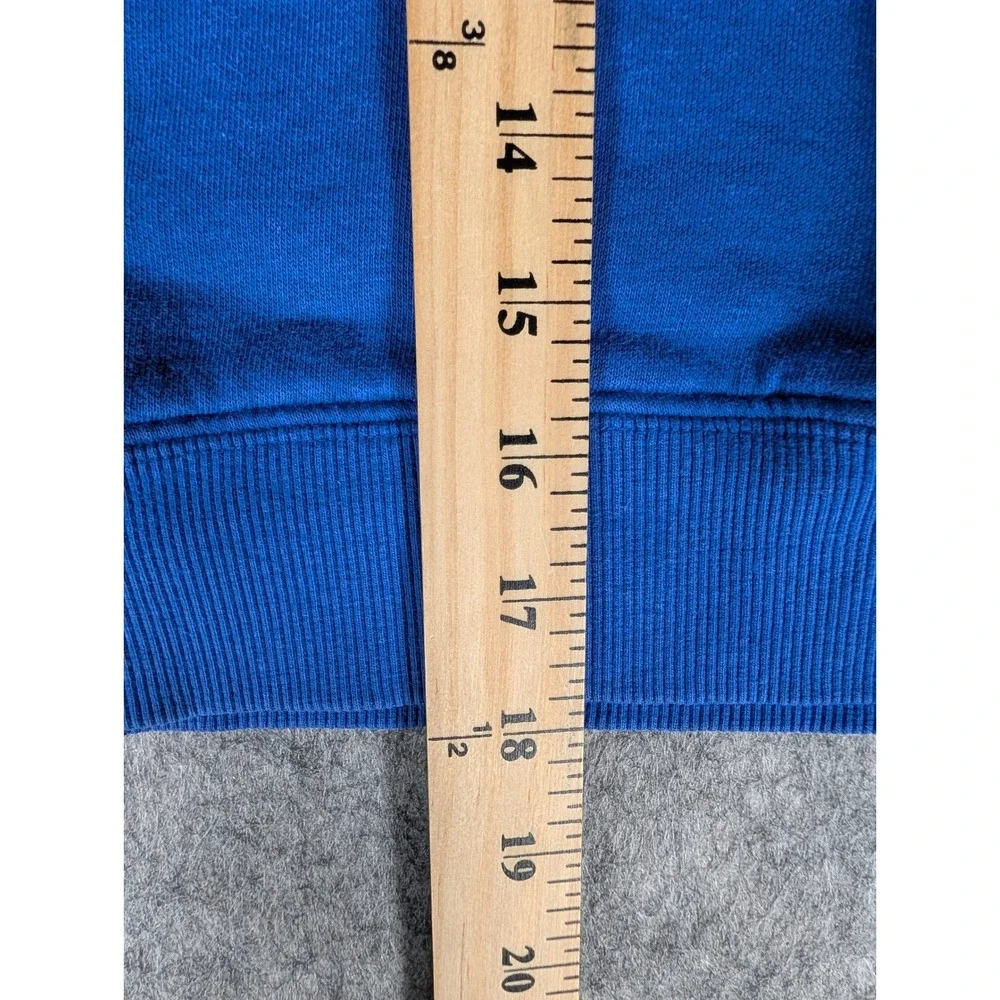 The North Face Kids Youth Blue Hoodie Pullover Logo Pocket Size S/P‎ 7/8